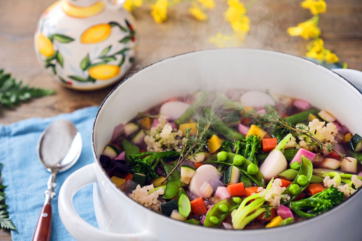 春野菜のスープ