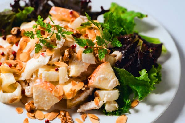 りんごとセロリのフレンチサラダ