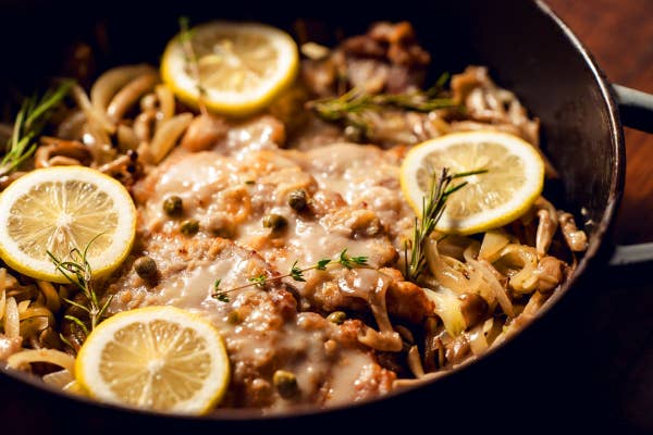 豚肉のスカロッビーネ