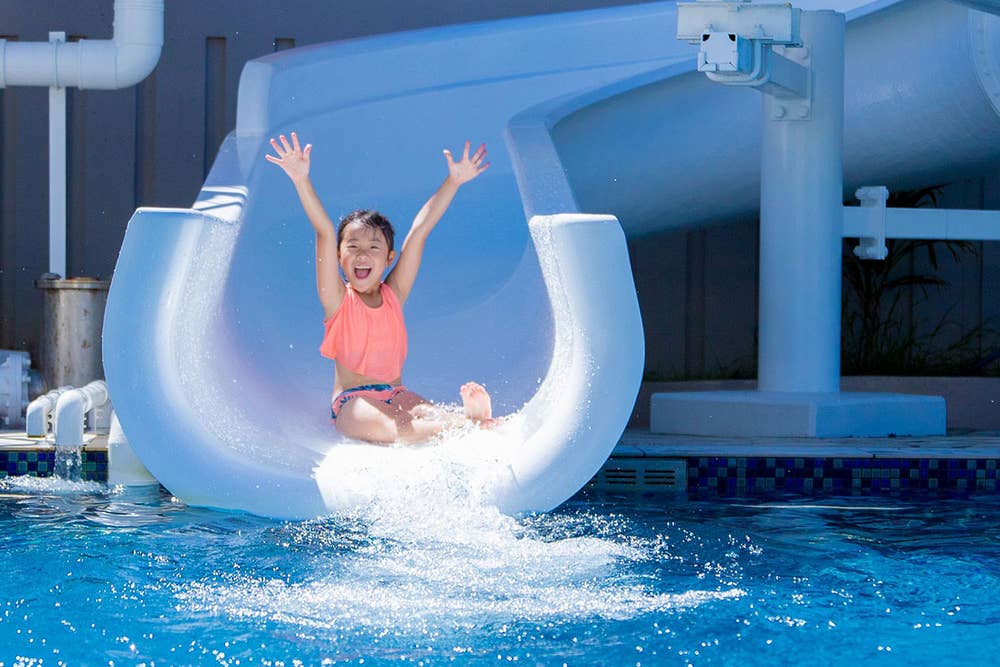 Water slide image