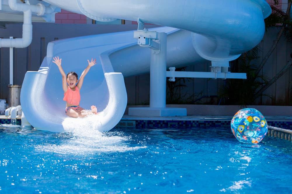 Water slide image