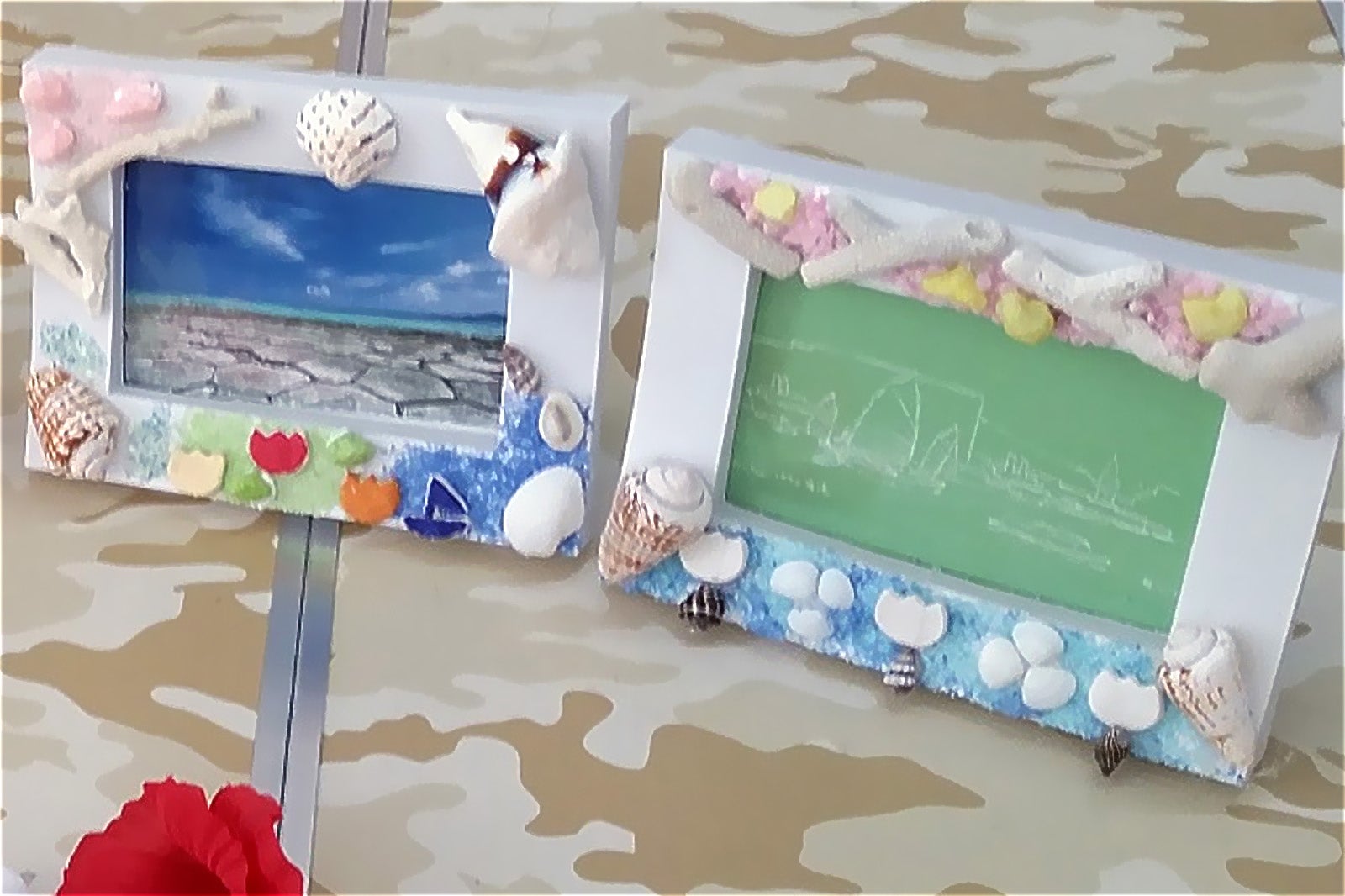 サンゴフォトフレーム仕上がりイメージ