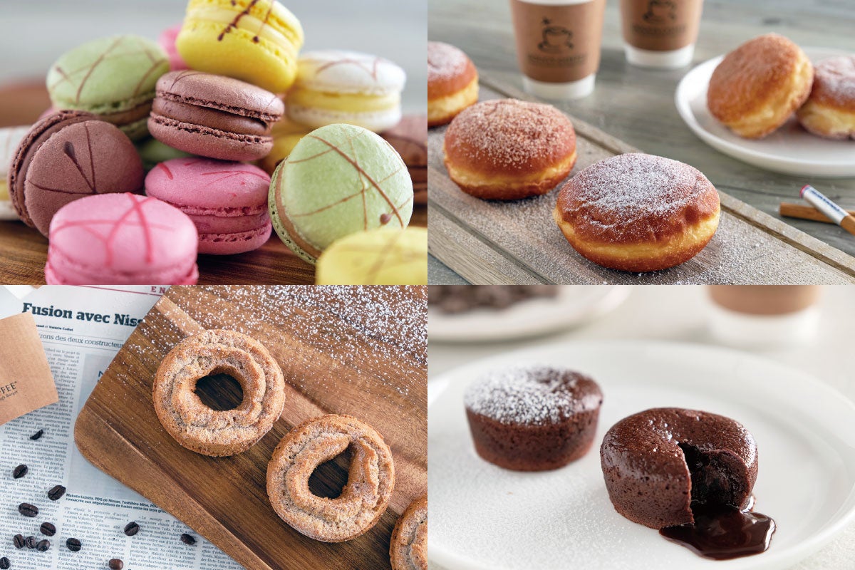 ダグズ・コーヒーの4つの新スイーツ