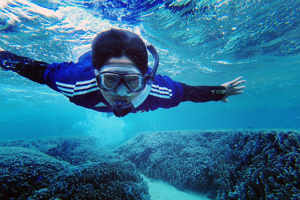 スノーケリングイメージ