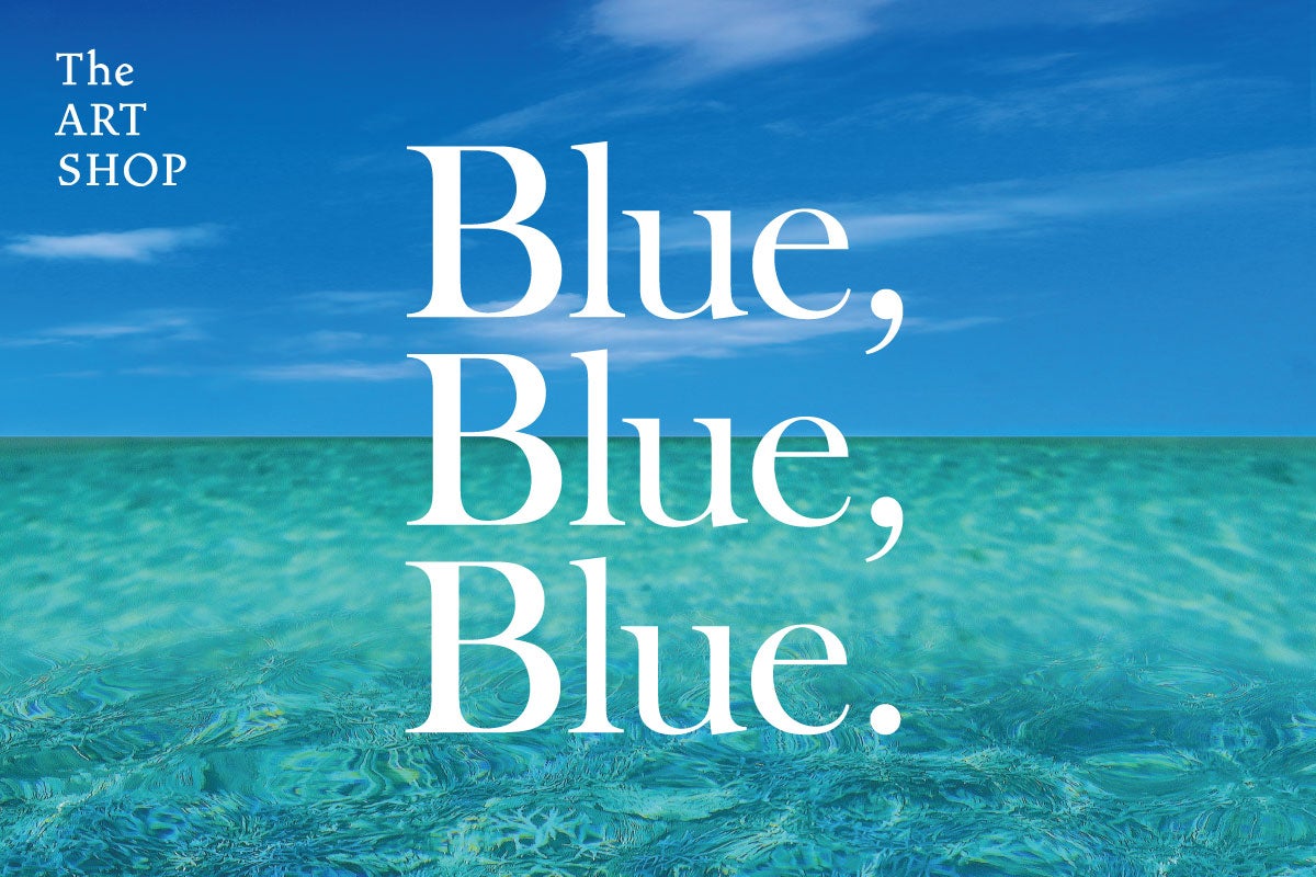 島の色Blue,Blue,Blue.展タイトルイメージ